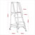 Sealey WS7 Warehouse Steps 7-Tread