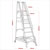 Sealey WS12 Warehouse Steps 12-Tread