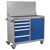 Sealey API1103A Industrial Mobile Workstation 5 Drawer & 1 Shelf Locker