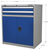 Sealey API8810 Industrial Cabinet 2 Drawer & 1 Shelf Double Locker