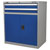 Sealey API8810 Industrial Cabinet 2 Drawer & 1 Shelf Double Locker