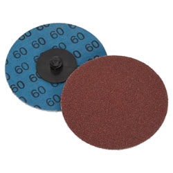 Sealey PTCQC7560 Quick-Change Sanding Disc Ø75mm 60Grit Pack of 10