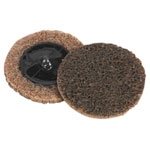 Sealey PTCQC50C Quick Change Preparation Pad Ø50mm Coarse Pack of 10