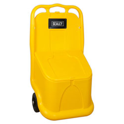 Sealey GB04 Grit/Salt Mobile Storage Cart 75ltr