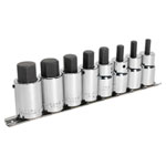 Sealey AK62258 Hex Socket Bit Set 8pc 1/2Sq Drive Metric