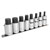 Sealey AK62258 Hex Socket Bit Set 8pc 1/2Sq Drive Metric