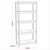 Sealey AP6150GS Racking Unit 5 Shelf 150kg Capacity Per Level