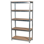 Sealey AP6350GS Racking Unit 5 Shelf 350kg Capacity Per Level