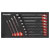 Sealey AK63012 Combination Spanner Set 12pc Metric