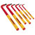Sealey AK7177 Hex Key Set 6pc Extra-Long VDE