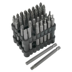 Sealey AK112 Power Tool Bit Set 32pc 75mm