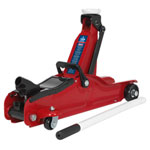 Sealey 1050CXLE Trolley Jack 2tonne Low Entry Short Chassis