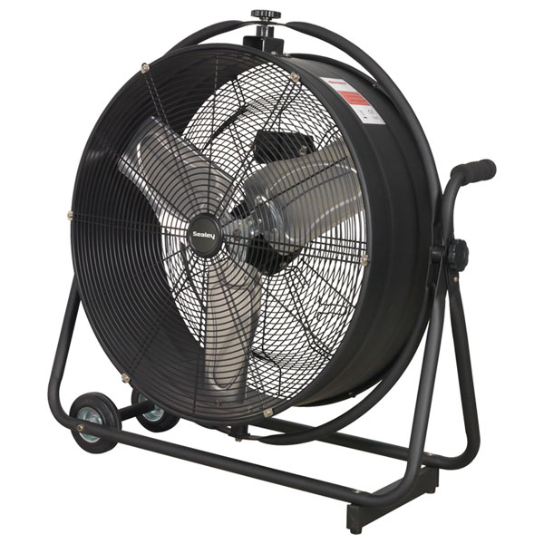 Sealey HVF24S Industrial High Velocity Orbital Drum Fan 24