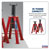 Sealey AS10 Axle Stands (Pair) 10tonne Capacity Per Stand