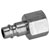 Sealey AC85 Screwed Adaptor Female 3/8BSP Pack of 2