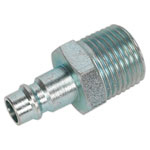 Sealey AC84 Screwed Adaptor Male 1/2"BSPT Pack Of 2