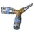 Sealey AC87 Twin Coupling Bodies Y-Adaptor