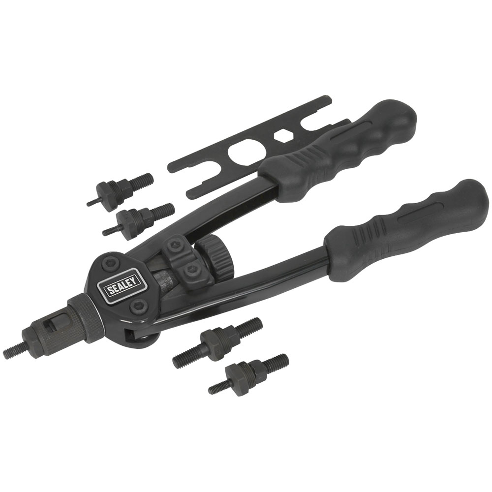 Sealey AK3984 Threaded Nut Riveter Short-Arm | Rapid Electronics