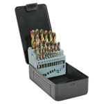 Siegen S0938 HSS Drill Bit Set 25pc Edge Ground - Metric DIN 338