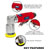 Sealey GSA70 Air Orbital Sander Mini Disc 50mm