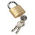 Sealey PL101 Brass Body Padlock 40mm