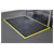 Sealey MIC1218Y3 Interlocking Comfort Workshop Mat 1240 x 1825mm - Hi-Vis Edges
