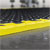Sealey MIC1218Y3 Interlocking Comfort Workshop Mat 1240 x 1825mm - Hi-Vis Edges