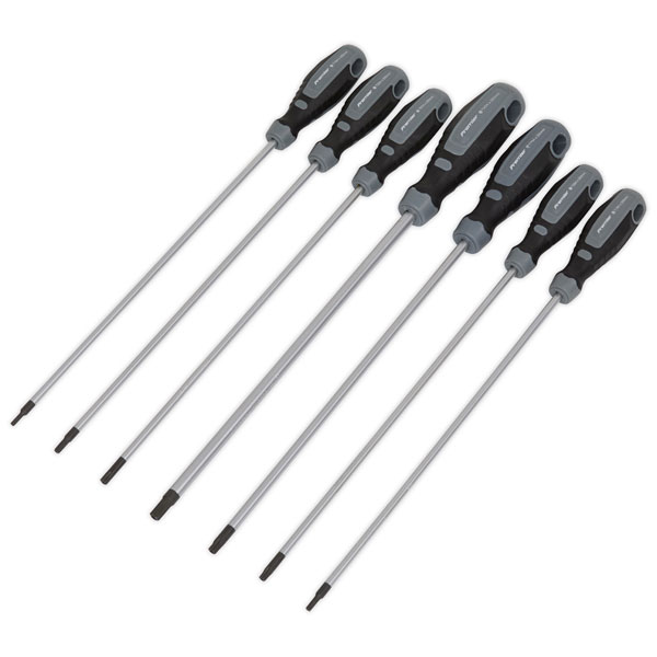 Sealey AK4307 Security TRX-Star* Screwdriver Set 7pc 250mm GripMAX®