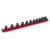 Sealey AK27083 Socket Retaining Rail Magnetic 3/8Sq Drive 12 Clips