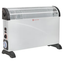 Sealey CD2005TT Convector Heater 2000W/230V with Turbo, Timer & Thermostat