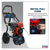 Sealey PWM2500SP Pressure Washer 220bar 540L/hr Self-Priming 6.5hp Petrol