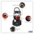 Sealey PWM2500SP Pressure Washer 220bar 540L/hr Self-Priming 6.5hp Petrol