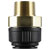 Sealey CAS28BSA 28mm x 1BSPT Brass Straight Adaptor