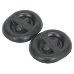 Sealey EX03 Exhaust Mounting Rubbers - L62 x D54 x H13.5 (Pack Of 2)