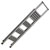 Sealey APSL4 Aluminium Professional Folding Step Ladder 4-Step 150kg Capacity