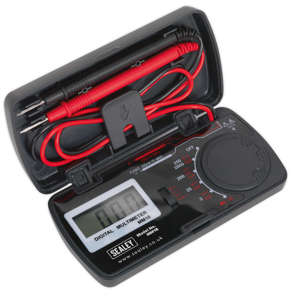 Sealey MM18 Pocket Multimeter | Rapid Electronics