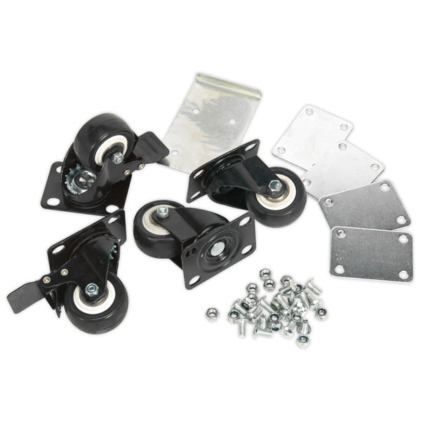 Sealey AP8CA Castor Kit for AP8130, AP8150 & AP8250