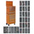 Sealey SPTOCOMBO1 Tool Chest Combi 14 Drawer BB Runners Orange & 1179pc Tool Kit