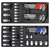 Sealey SPTCCOMBO1 Tool Chest Combi 14 Drawer BB Runners Blue & 1179pc Tool Kit