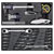 Sealey SPTCCOMBO1 Tool Chest Combi 14 Drawer BB Runners Blue & 1179pc Tool Kit