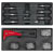 Sealey SPTCCOMBO1 Tool Chest Combi 14 Drawer BB Runners Blue & 1179pc Tool Kit