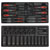 Sealey SPTCCOMBO1 Tool Chest Combi 14 Drawer BB Runners Blue & 1179pc Tool Kit