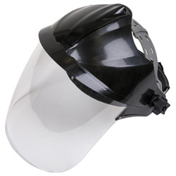 Worksafe SSP78 Deluxe Brow Guard with Aspherical Polycarbonate Full Face Shield