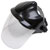 Worksafe SSP78 Deluxe Brow Guard with Aspherical Polycarbonate Full Face Shield