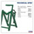 Sealey LC300ST Heavy-Duty Log Stand Ø230mm Capacity