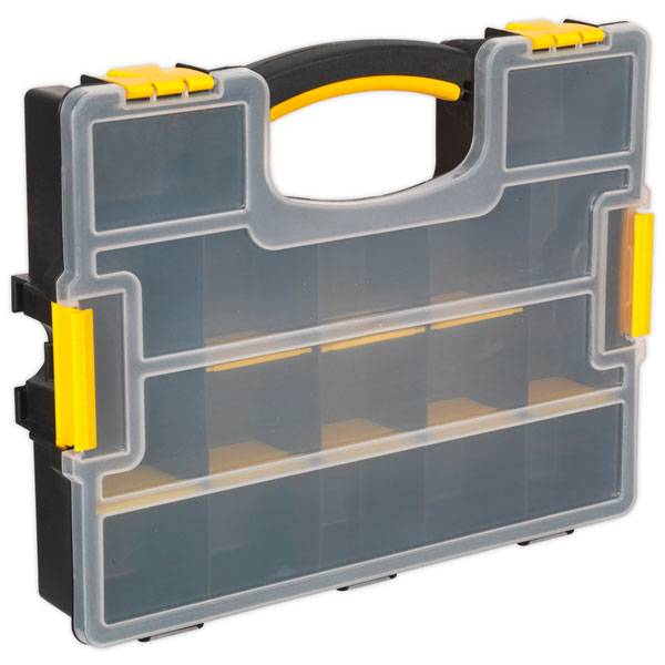 Sealey APAS15A Parts Storage Case with Removable Compartments ...