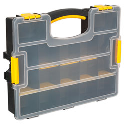 Sealey APAS15A Parts Storage Case with Removable Compartments - Stackable