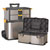 Sealey AP855 Mobile Stainless Steel/Composite Tool Box - 3 Compartment