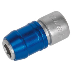 Sealey AK2738 Quick Release Bit Adaptor 10mm 3/8Sq Drive