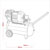 Sealey SAC10030VE Air Compressor 100L V-Twin Direct Drive 3hp